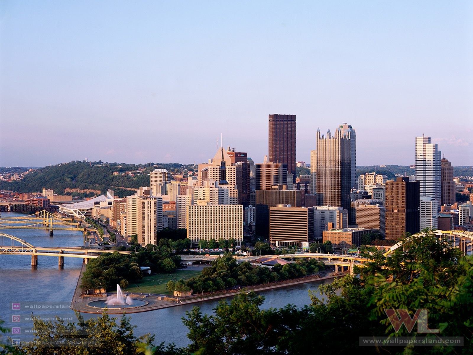 Pittsburgh as Seen From Duquesne Heights, Pennsylvania