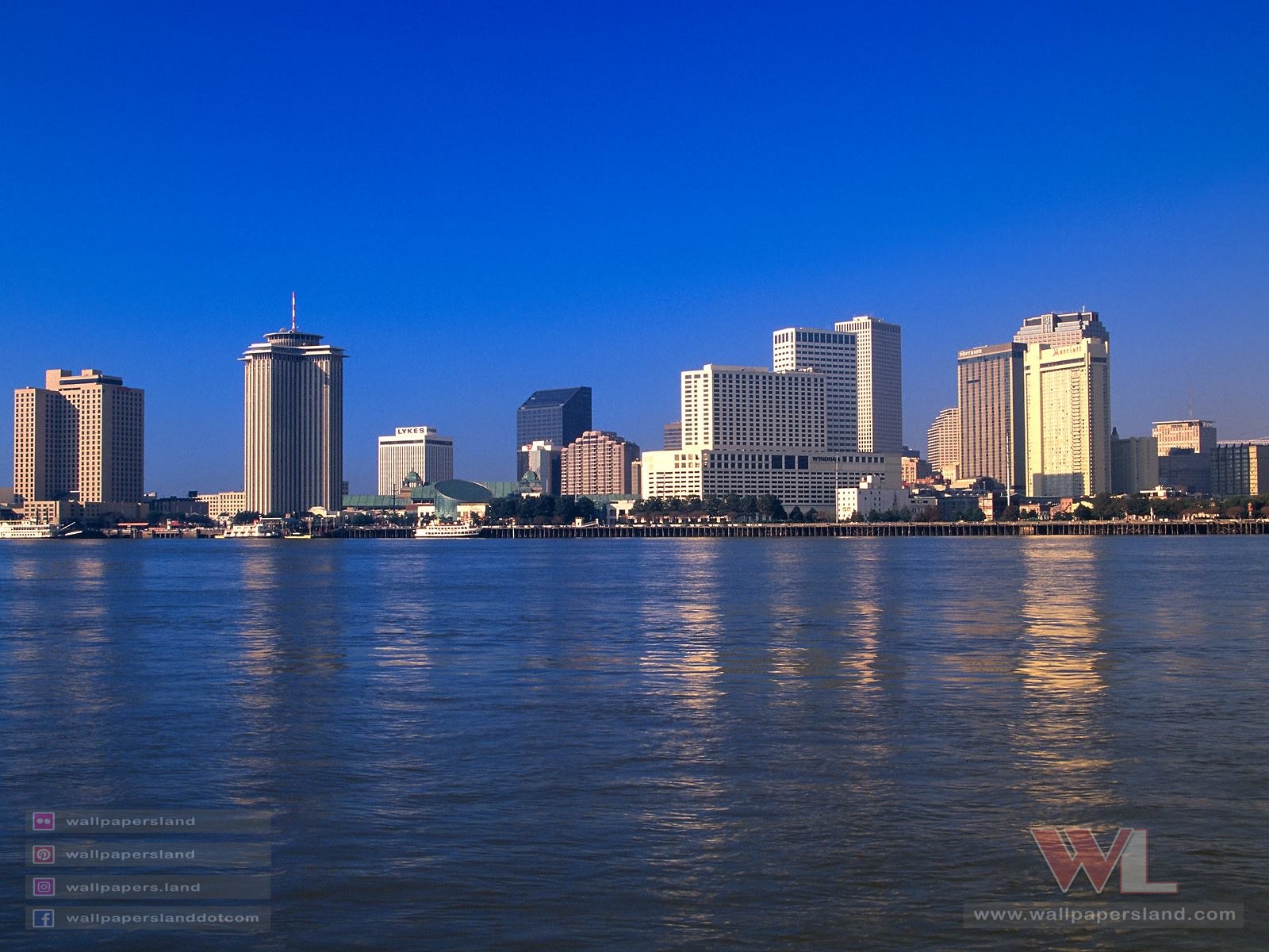 Reflections on the Mississippi, New Orleans, Louisiana